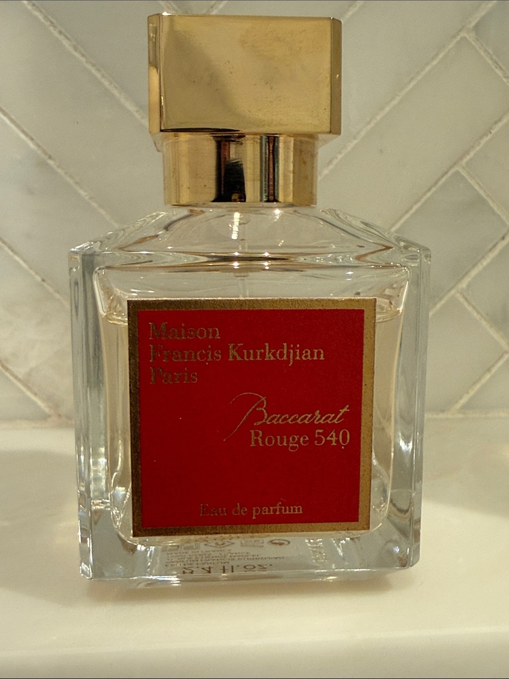 Maison Francis Kurkdjian Red & Gold Baccarat Rouge 540